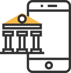 Online Banking Sketch Drawing Svg, Free Vectors File